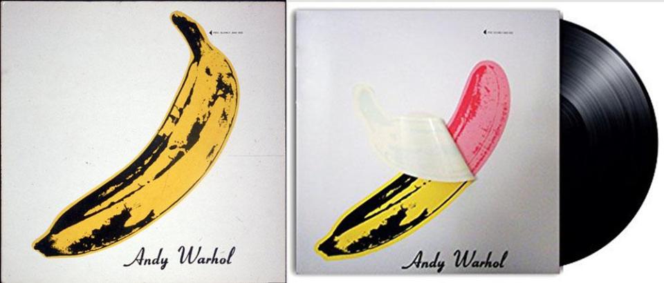 Andy Warhol, The Velvet Underground & Nico Album Cover, 1967